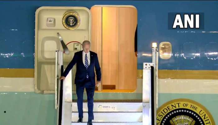 US President Biden Arrives In India For G20 Summit To Hold Bilateral