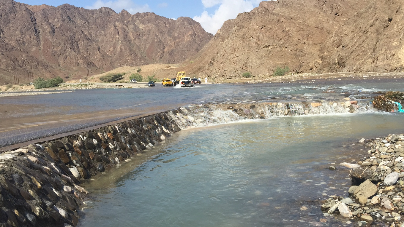 قريات تسجل أعلى معدل لهطول الامطار خلال المنخفض الجوي الفائت