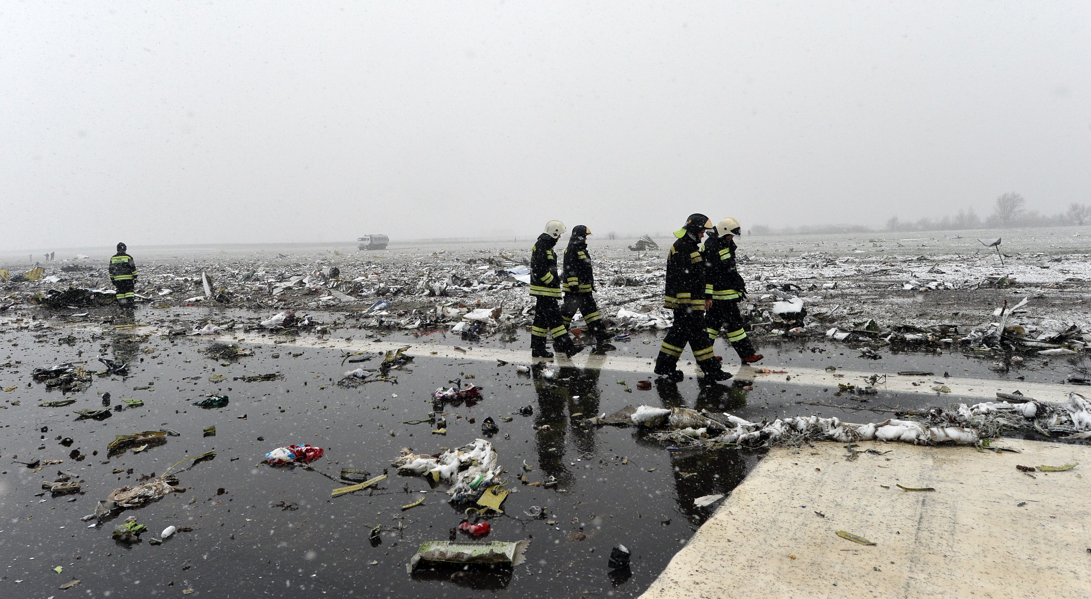 FlyDubai plane crashes in Russia, killing all aboard