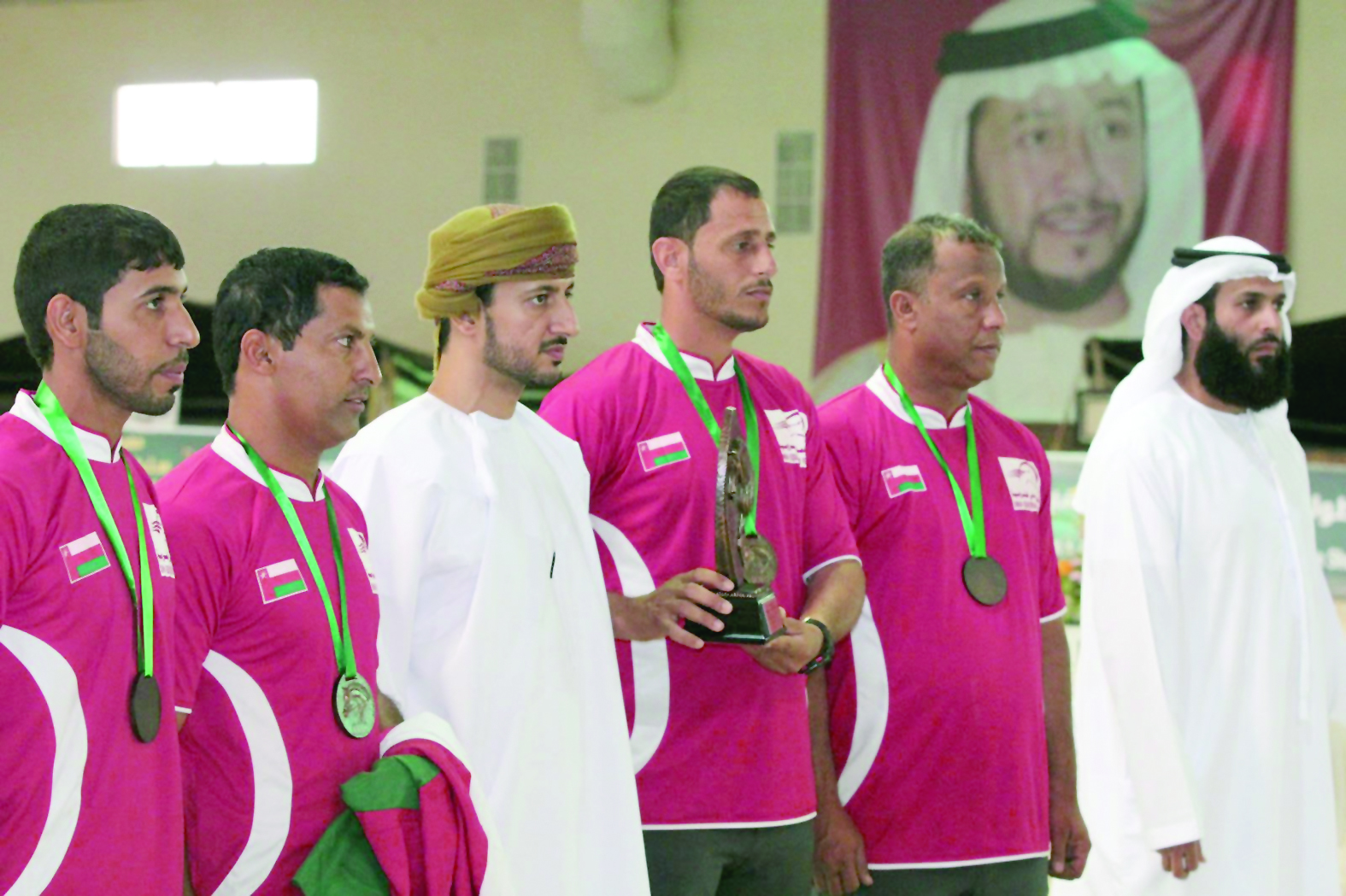 الســلطنة ثالثاً بفضيــة وثلاث برونزيــات ببطــولة سلطان بن زايد لالتقاط الأوتاد الدولية بأبوظبي