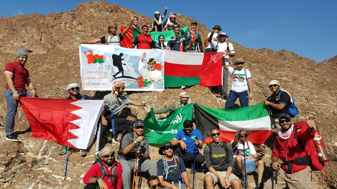 11 مغامرا من السلطنة ينافسون على بطولة الخليج العربي  للمسير الجبلي