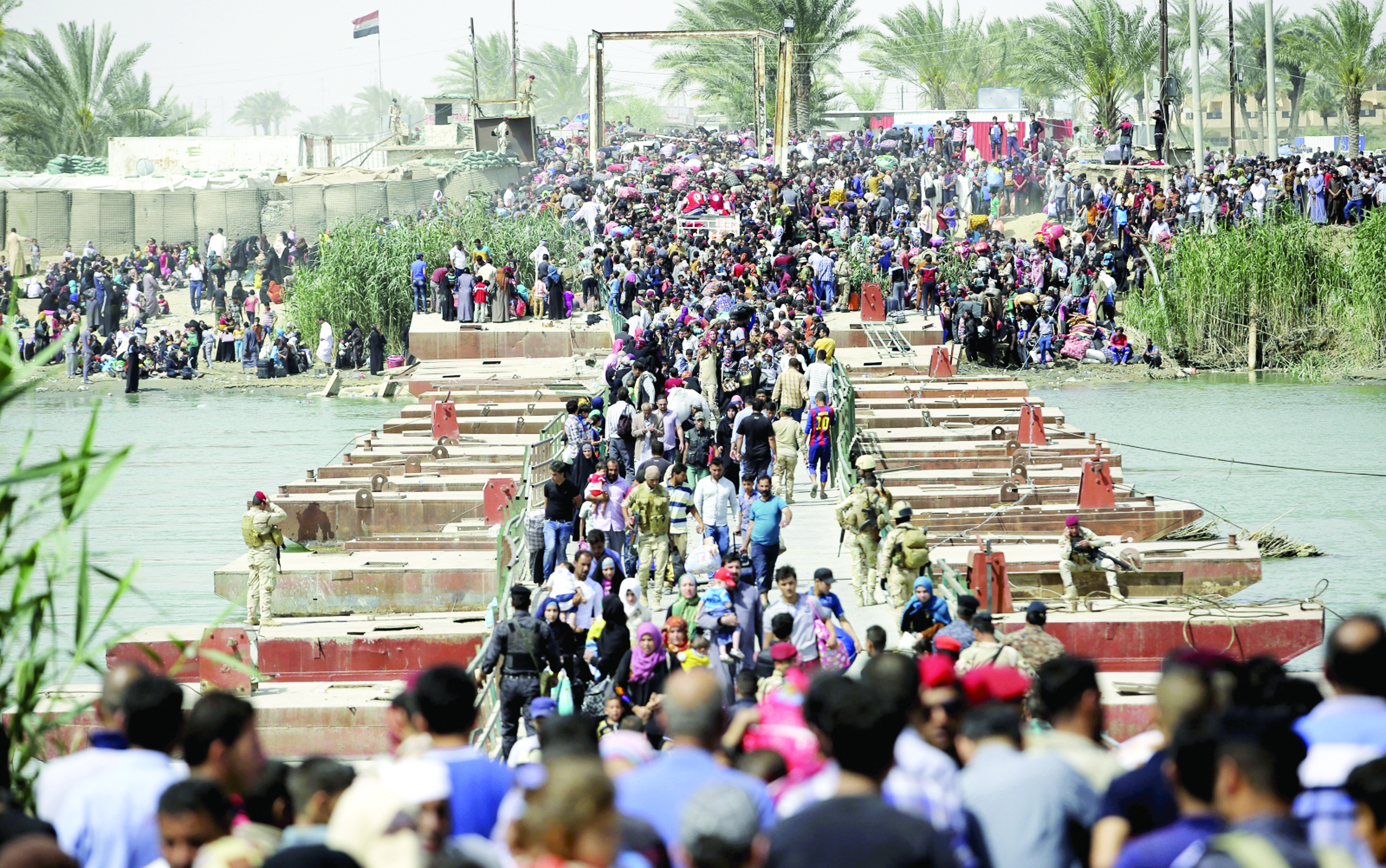 تقرير إخباري:
مسؤول عراقي يؤكد أن نازحي الرمادي سيعودون إلى مناطقهم مطلع الشهر المقبل