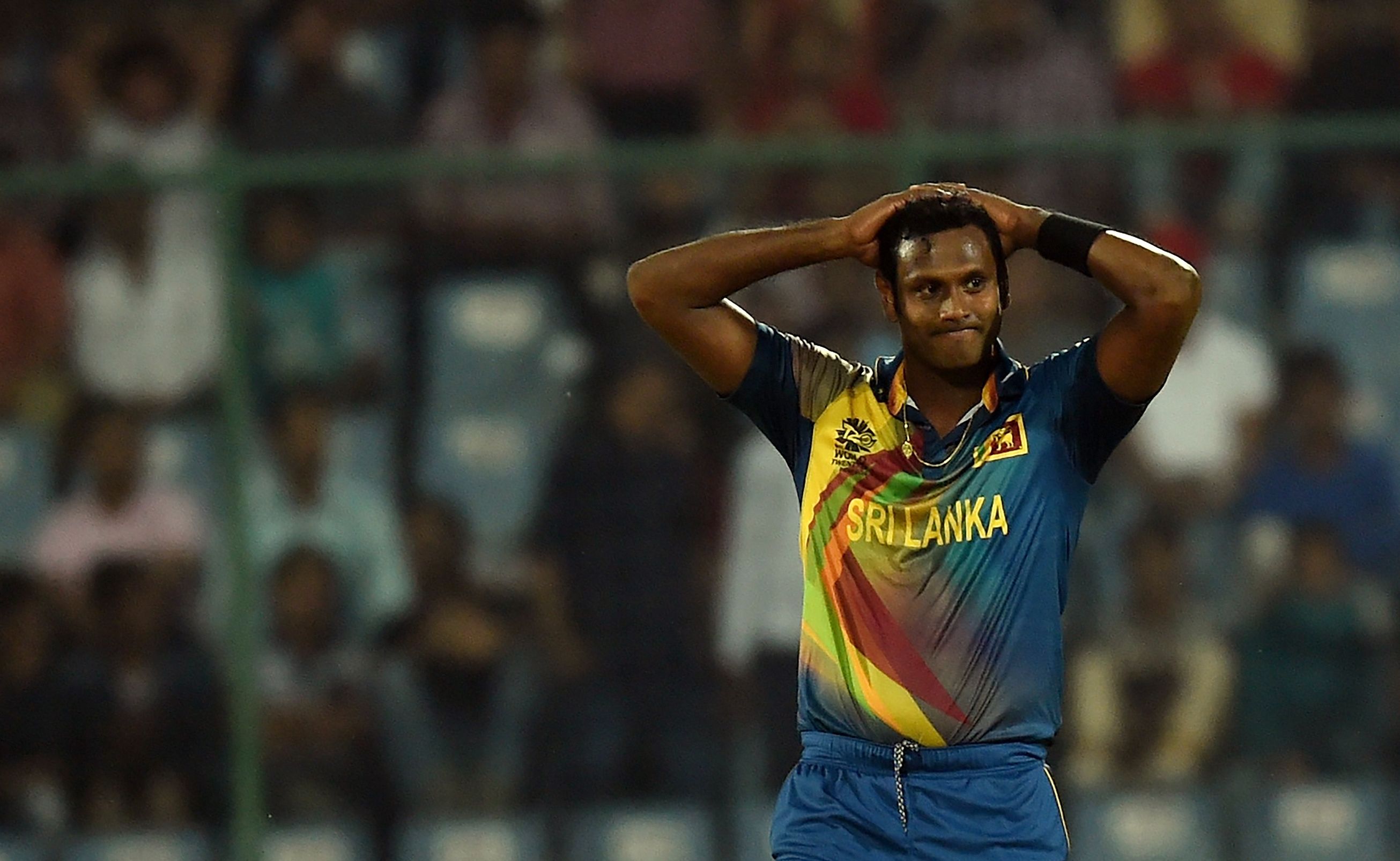 Mathews exits World T20 as Sri Lanka's tragic hero