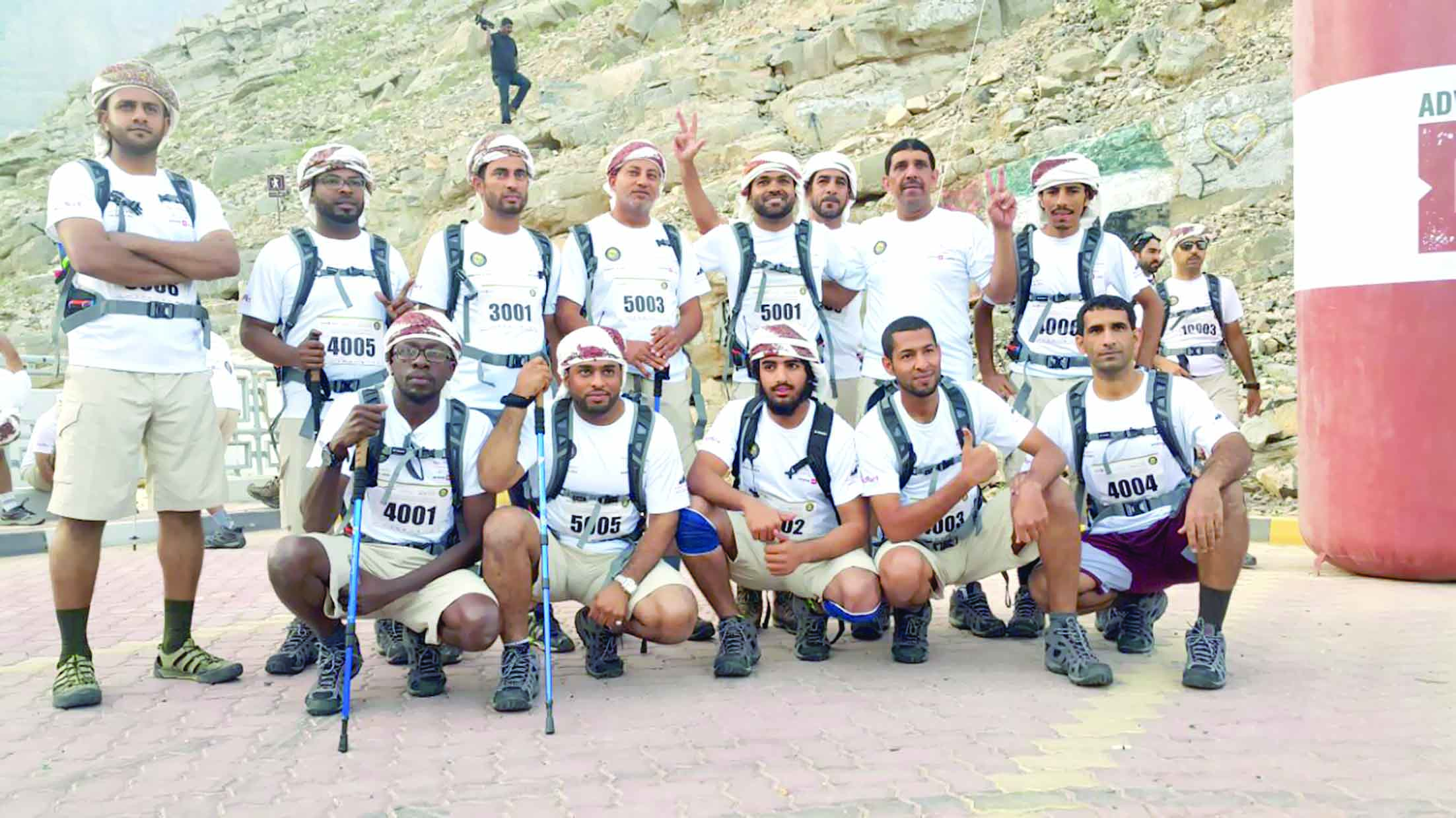 فريق السلطنة يحقق المركز الثاني في بطولة مجلس التعاون الخليجي للمسير الجبلي