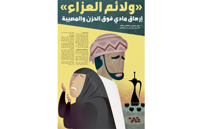 «ولائم العزاء» العمر يخلص والتكاليف ما تخلص!