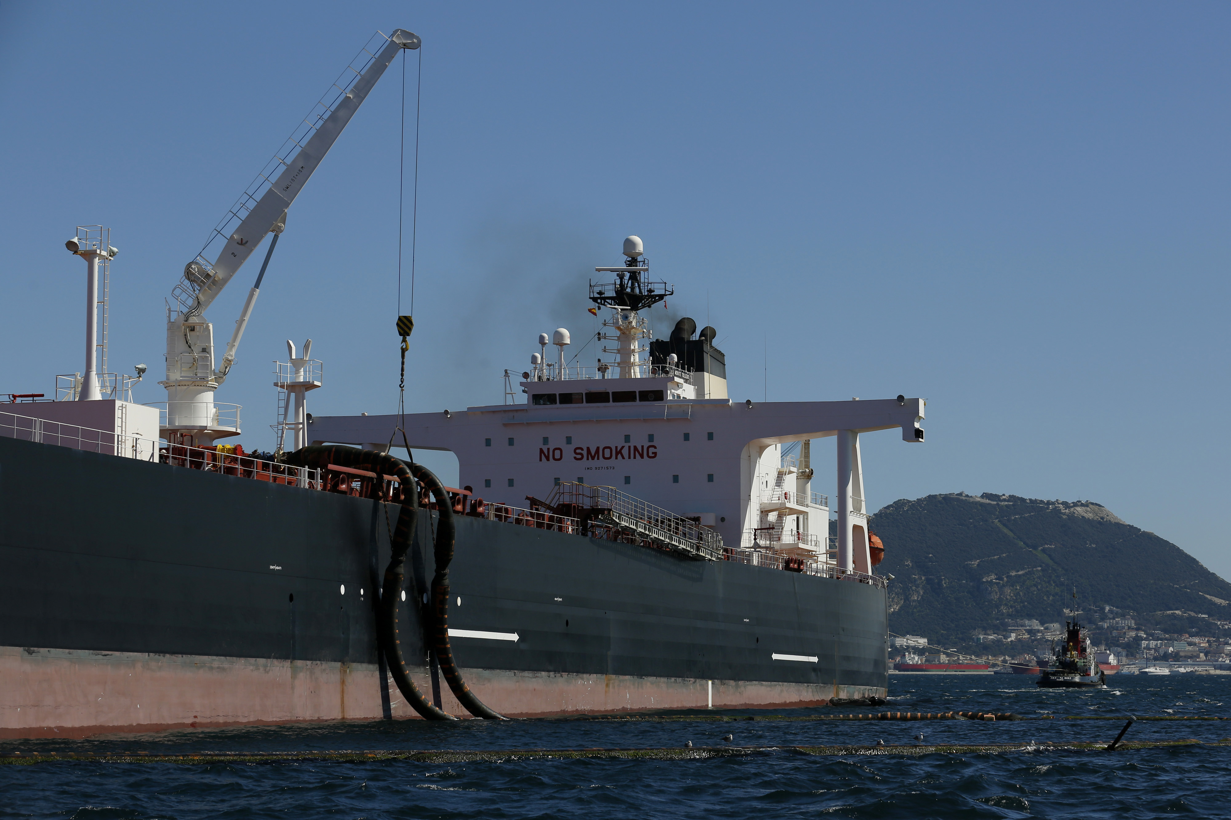 Iran’s first oil tanker lands in Europe