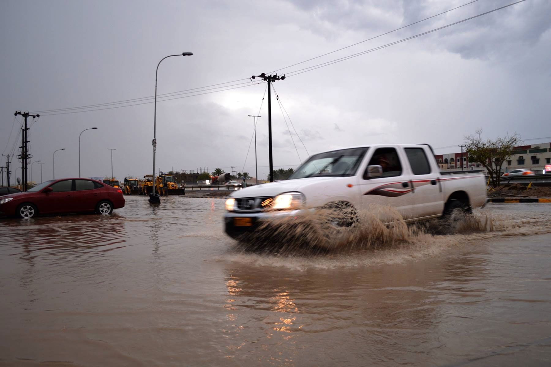 Rain falls in many parts of Oman