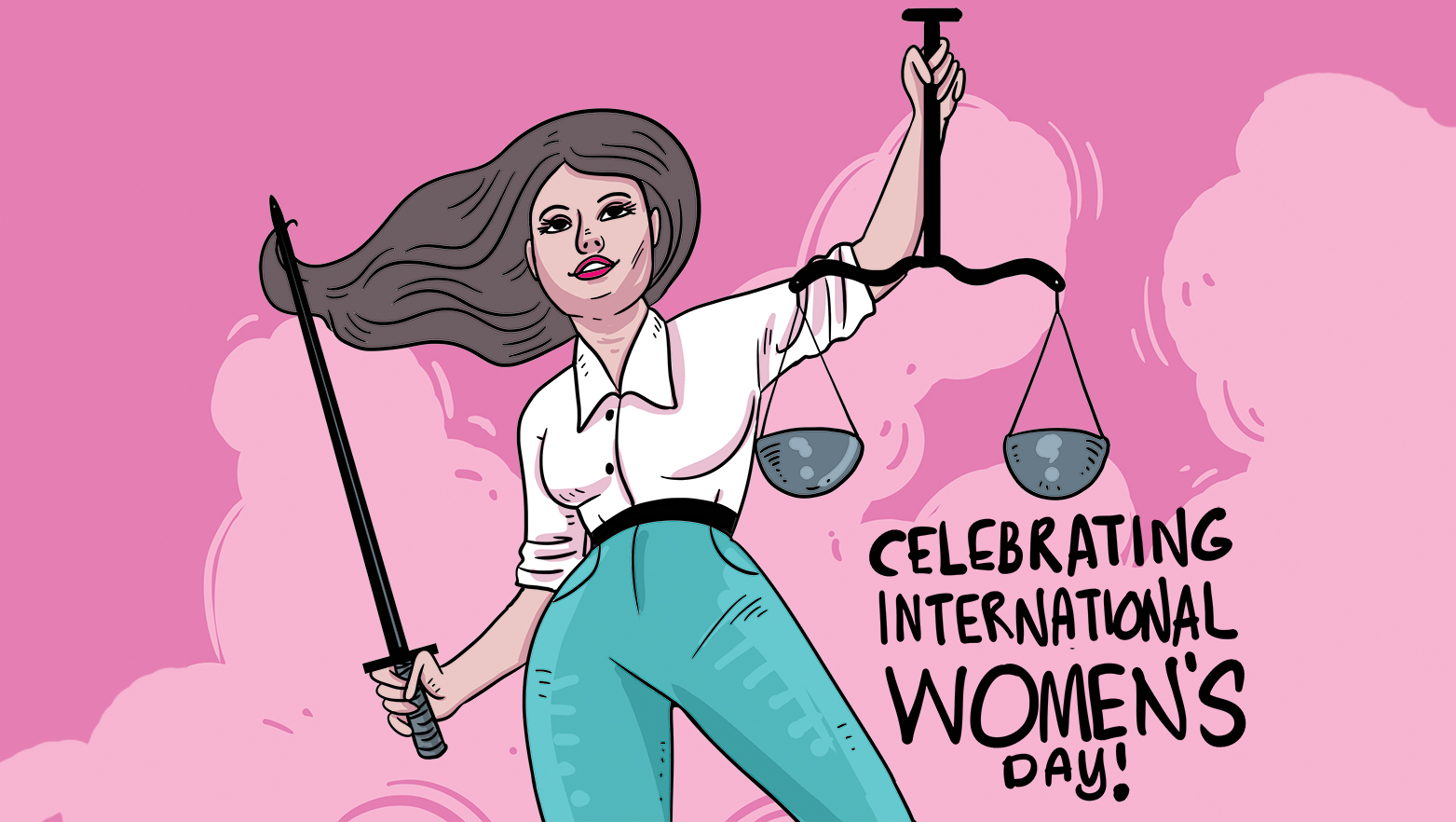 Editorial cartoon: Celebrating International Women's Day