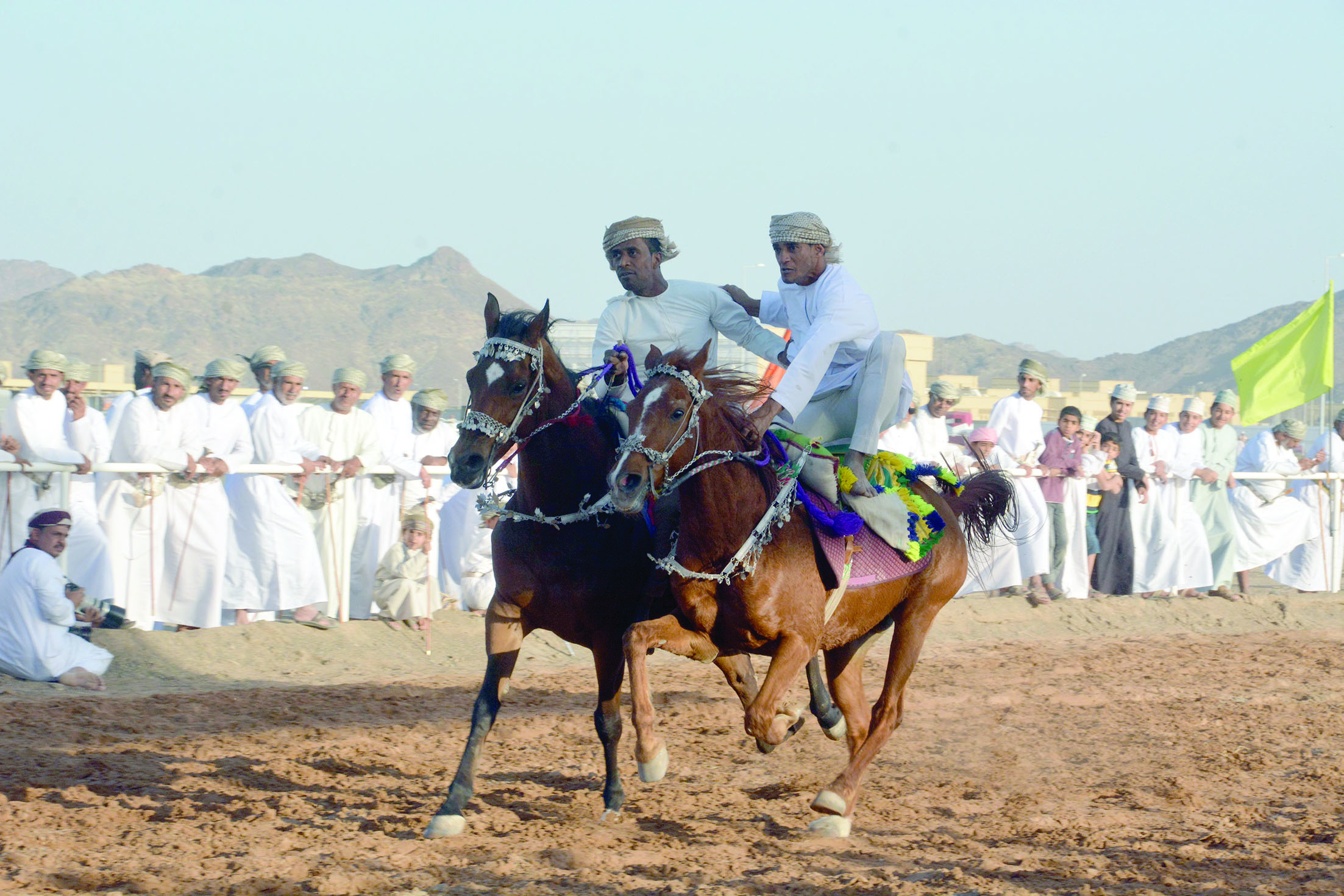 غداً.. اختتام فعاليات مسابقةرياضات الخيل التقليدية بصحار