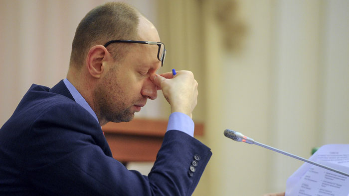 Ukrainian Prime Minister Arseny Yatseniuk resigns