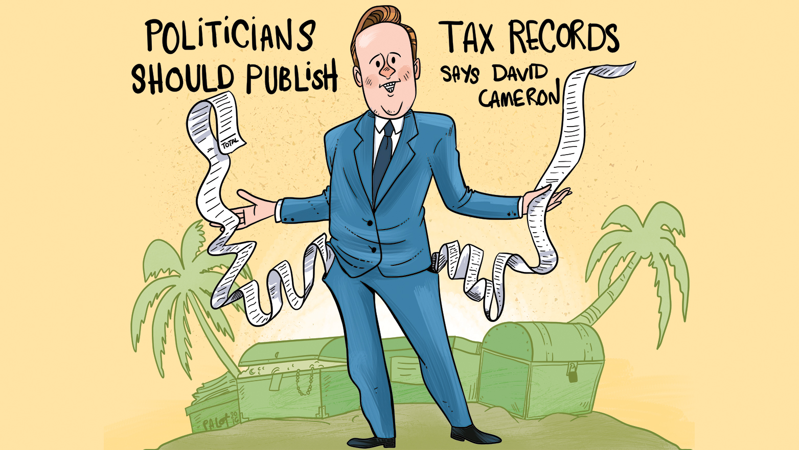 PM Cameron says UK politicians should publish tax records