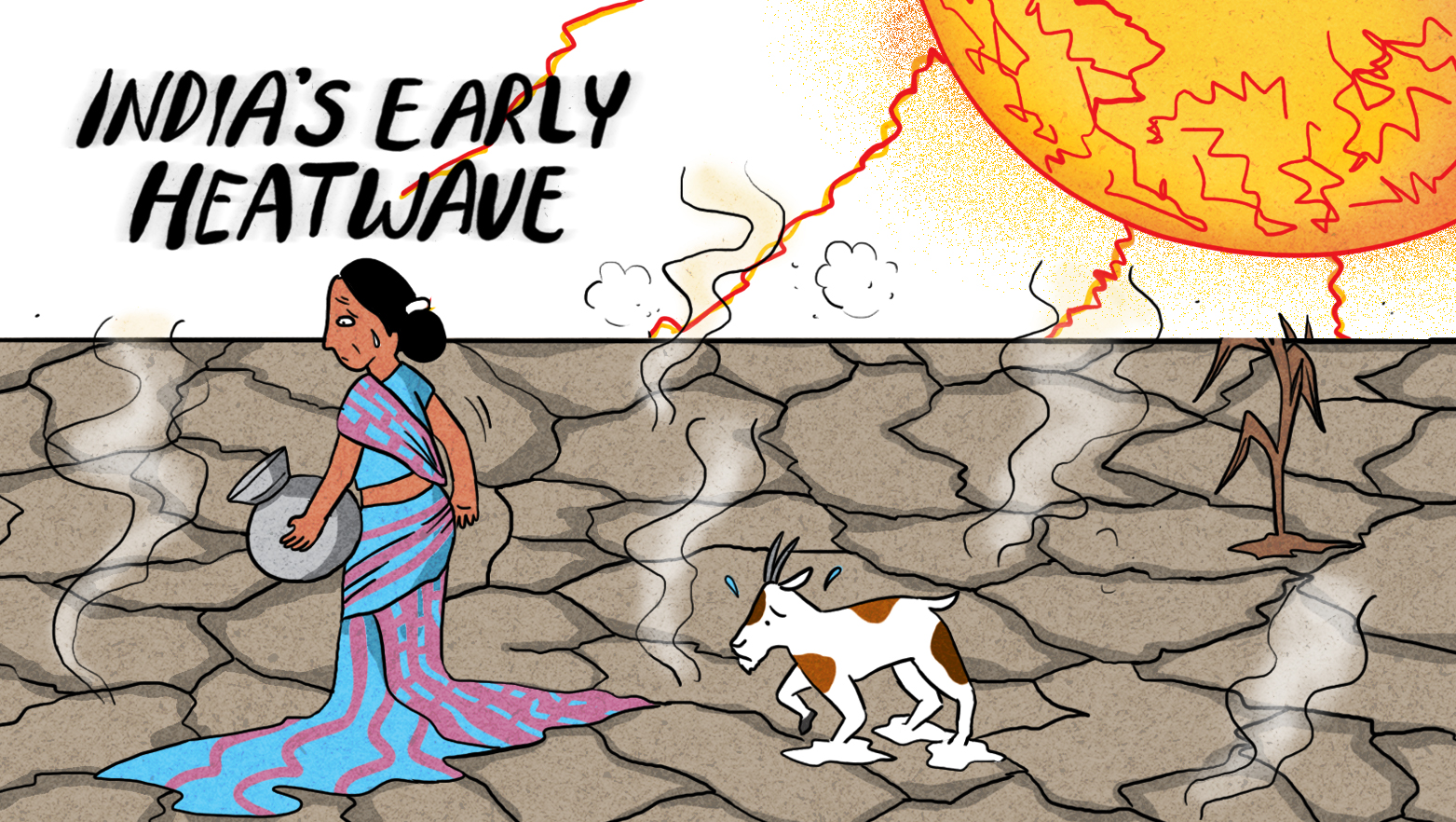 Early heatwave in India
