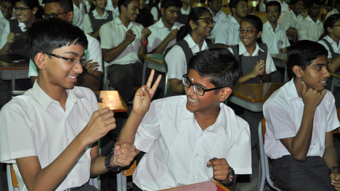 Times of Oman school quiz round held at Indian School Sohar