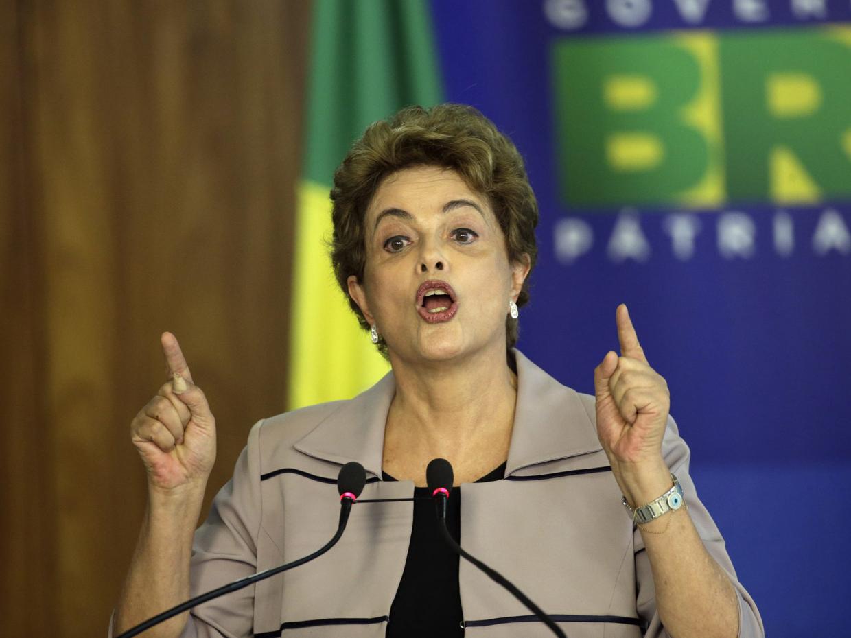 مصير رئيسة البرازيل يتقرر الاحد