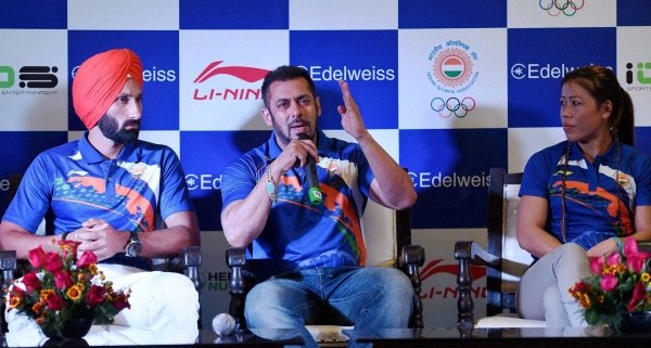 Salman Khan as goodwill ambassador of India's Olympic contingent draws mixed responses