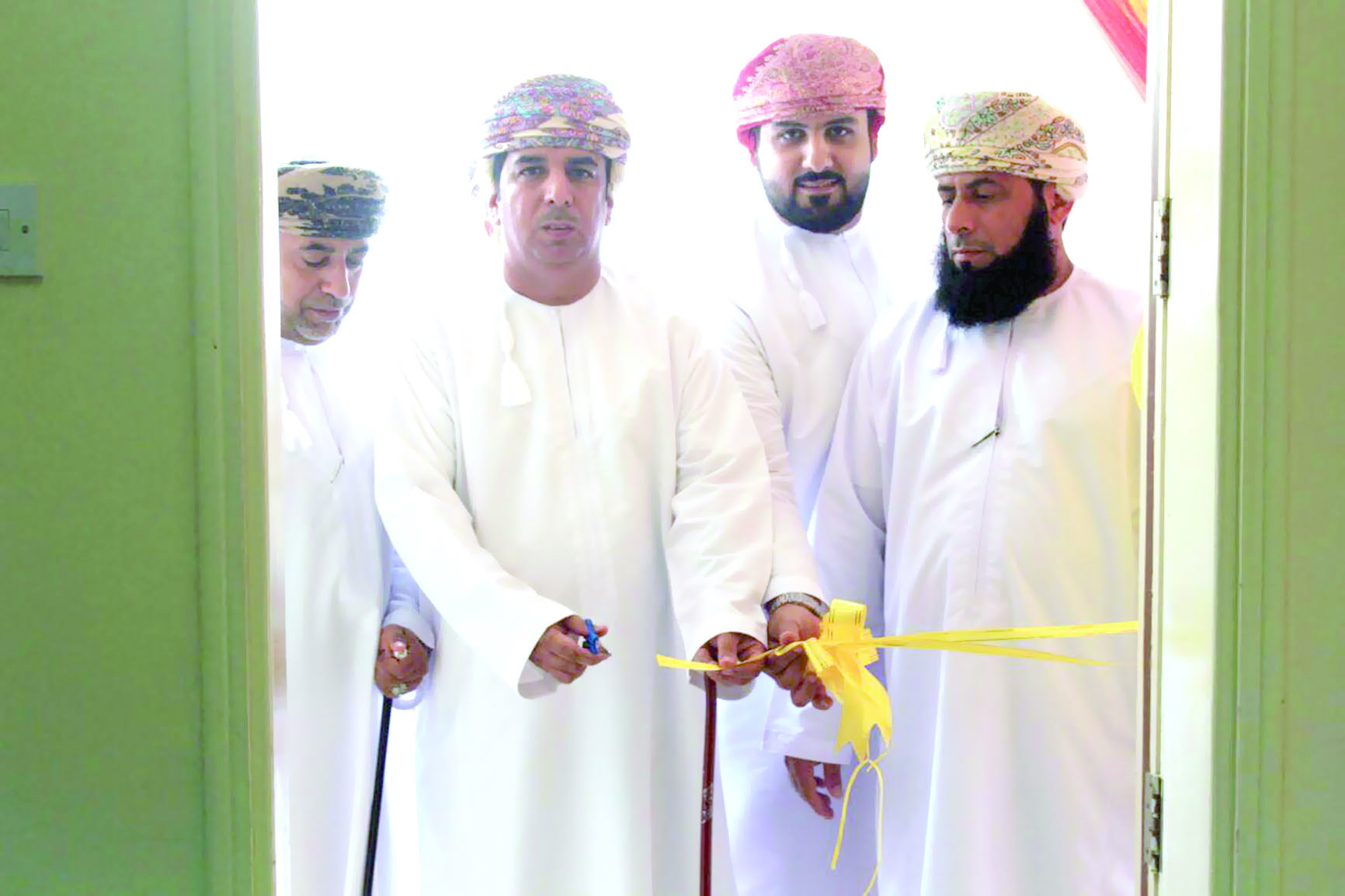 افتتاح الصالة الرياضية بمدرسة نعيم بن مسعود بصحار