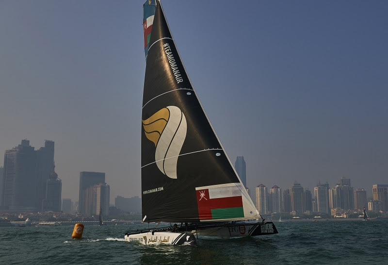 Oman Sail: Oman Air on the rise despite tricky conditions in Qingdao