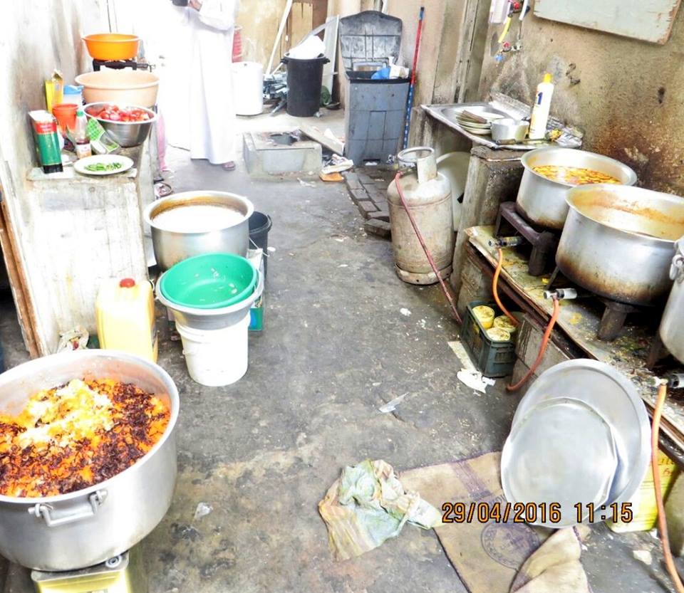 Unlicensed cooking place raided in Oman