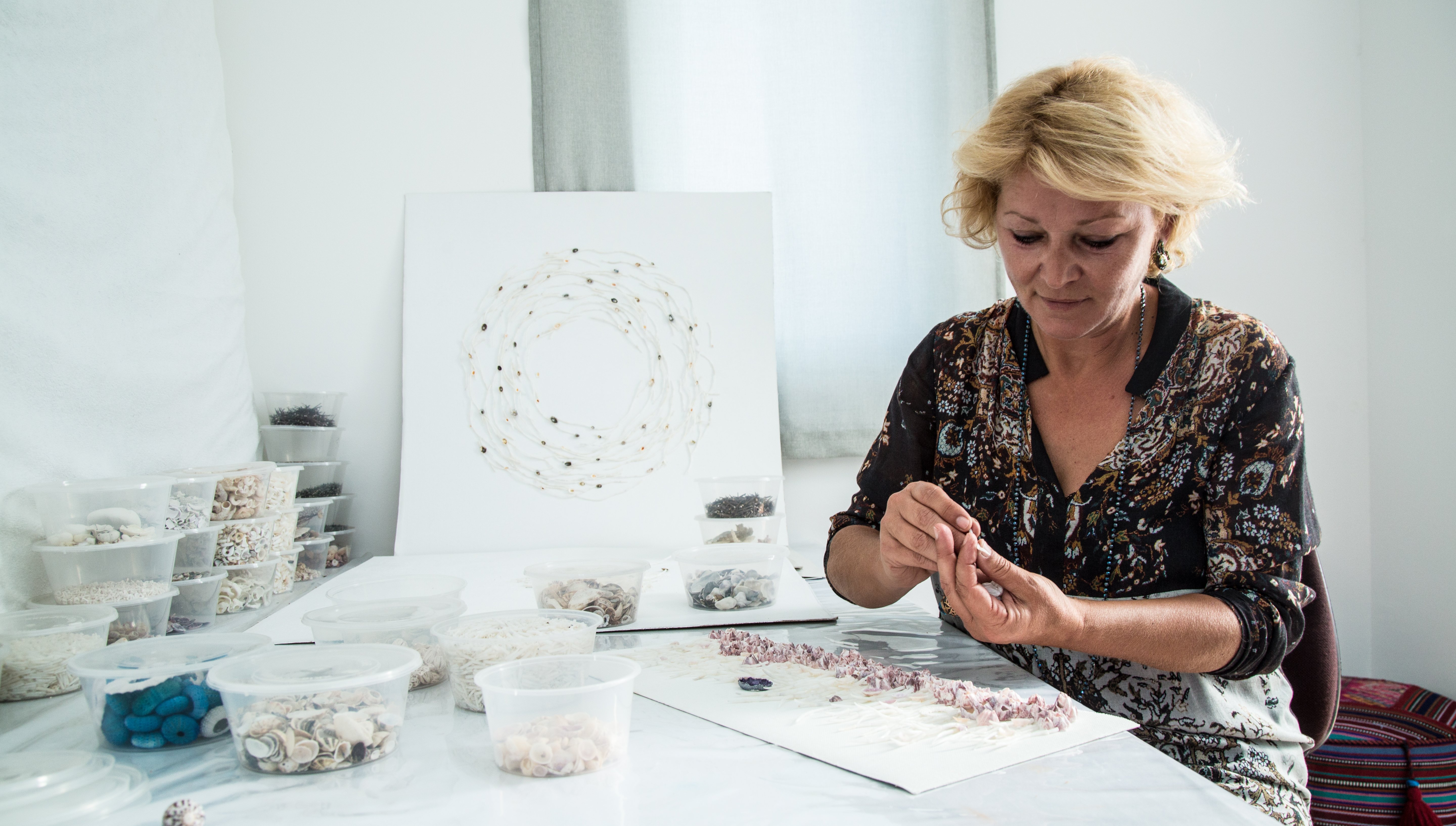 Meet Alma De Ville, Oman's shell artist