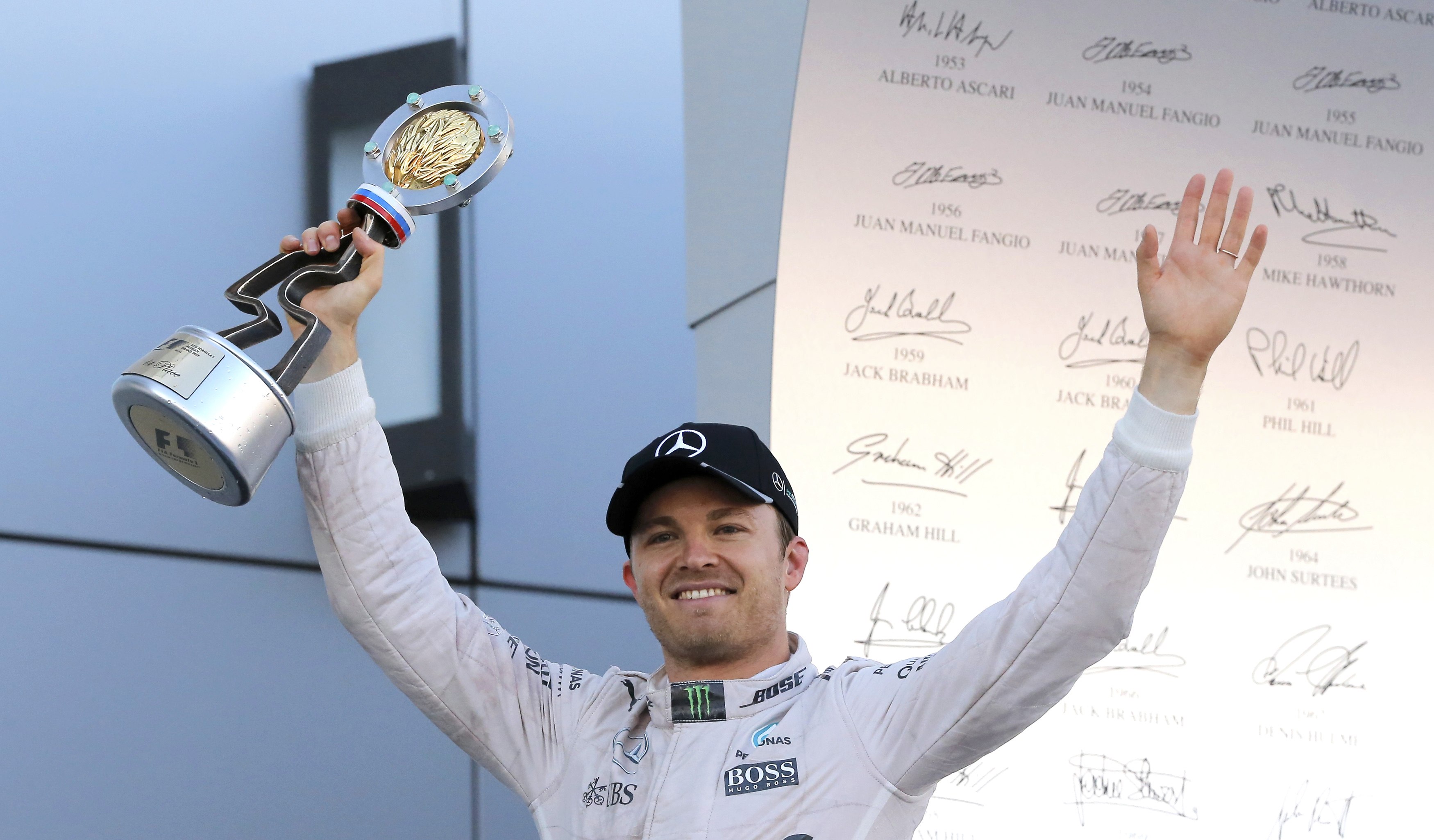 Rosberg makes it seven wins in a row in Russian Grand Prix