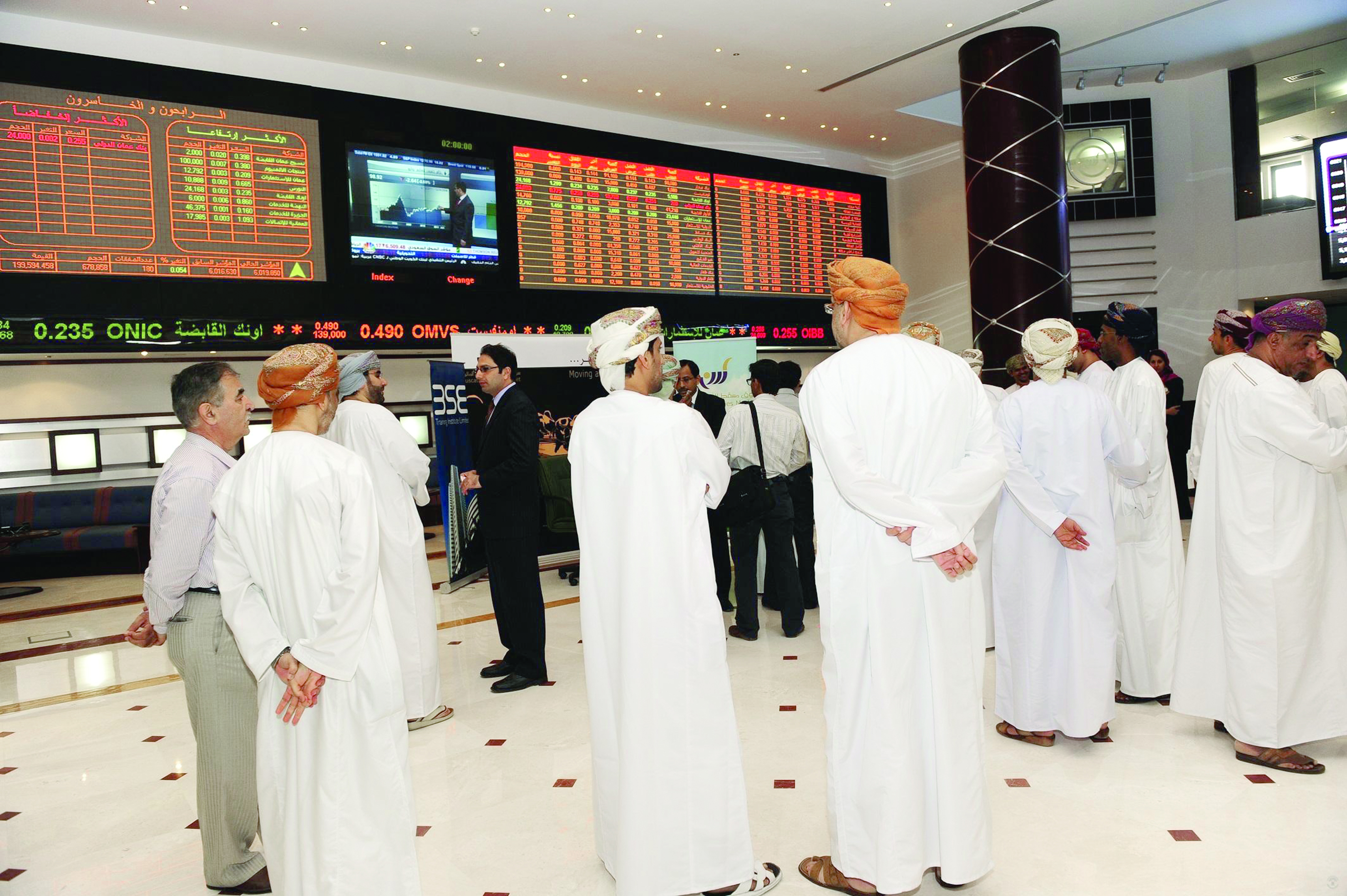 مؤشر سوق مسقط يتخلى عن مستوى 6000 نقطة
