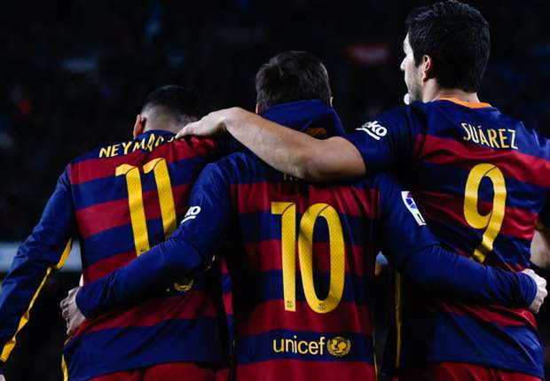 الـ MSN  سجلوا 251 هدفا مع برشلونة