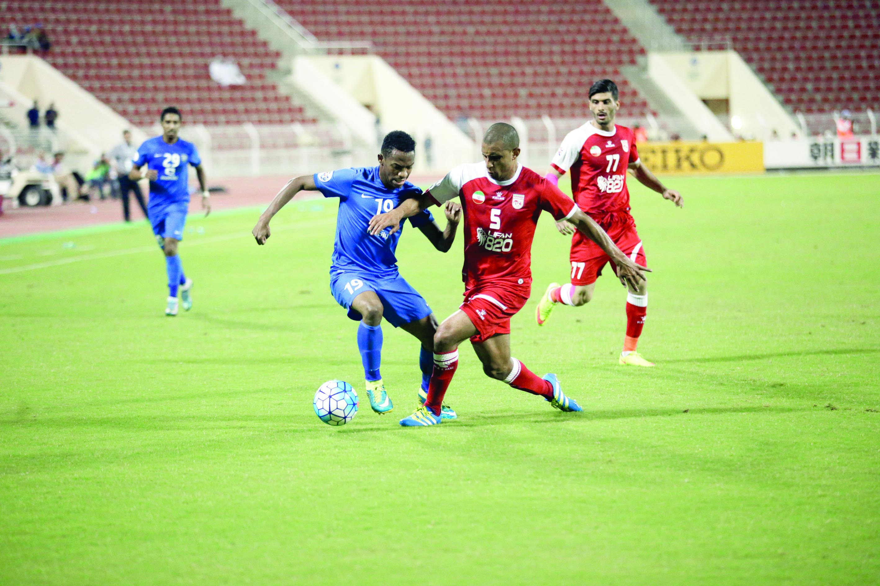 الهلال بغياب بعض نجومه يواجه لوكوموتيف في دوري أبطال آسيا