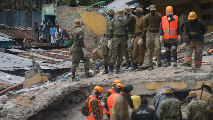 Kenya rips down poorly built buildings after deadly collapse