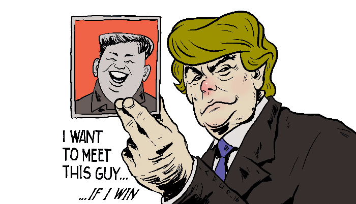 Trump ready to talk to North Korea's Kim