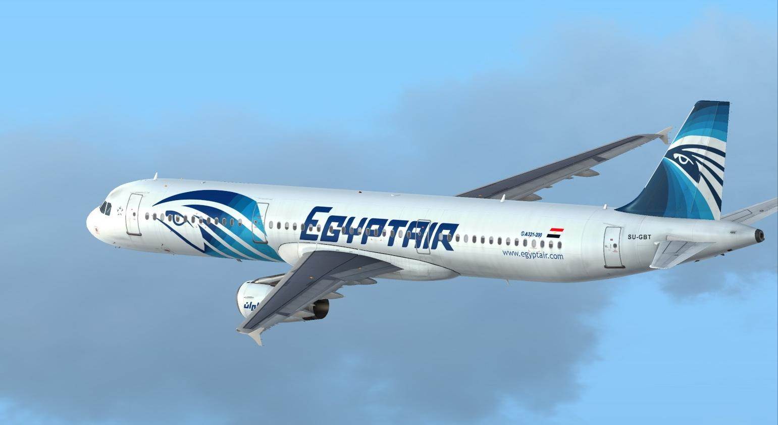 جسم طائر بضوء أخضر اقترب من الطائرة المصرية قبل سقوطها