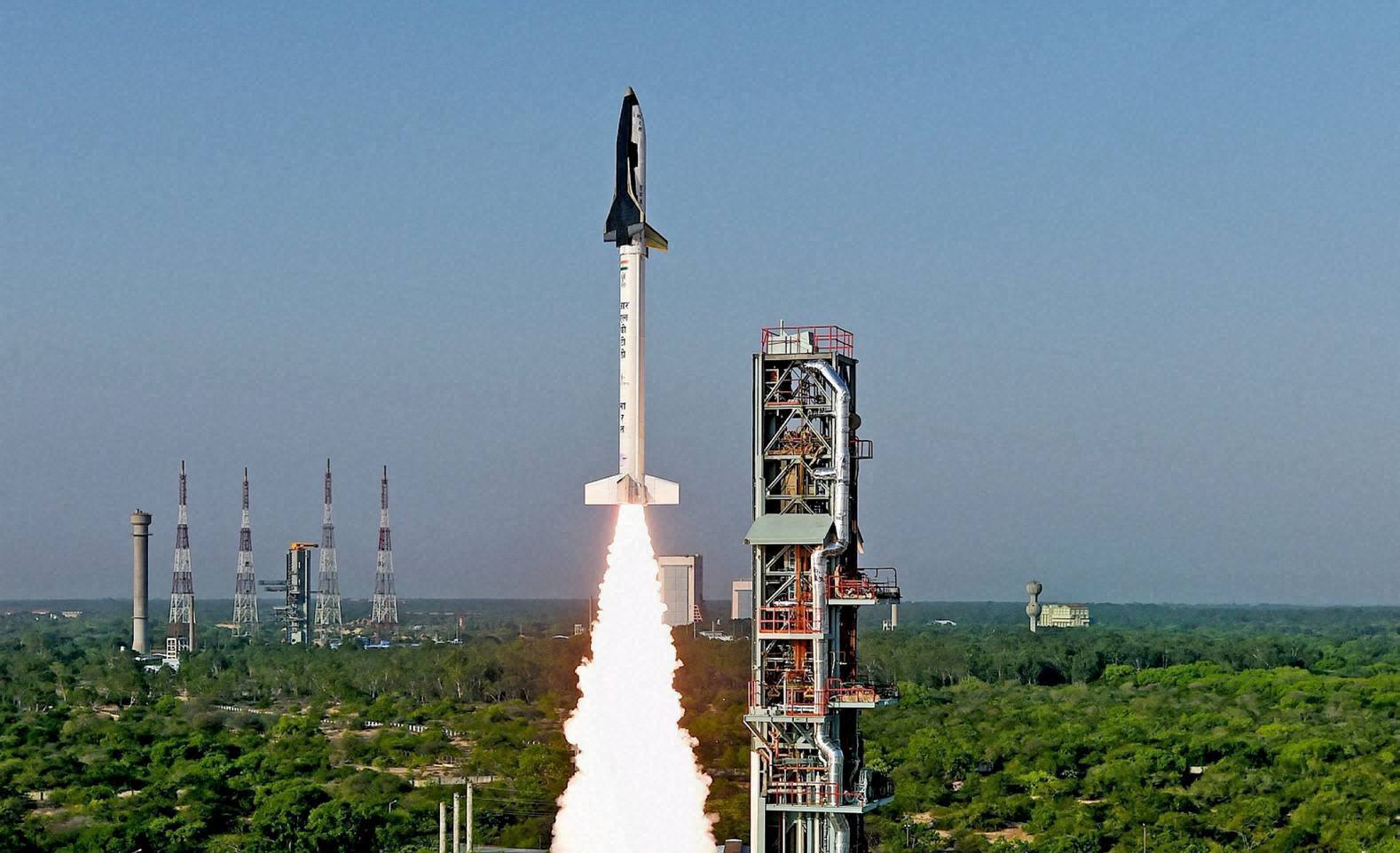 India successfully launches its own 'space shuttle'