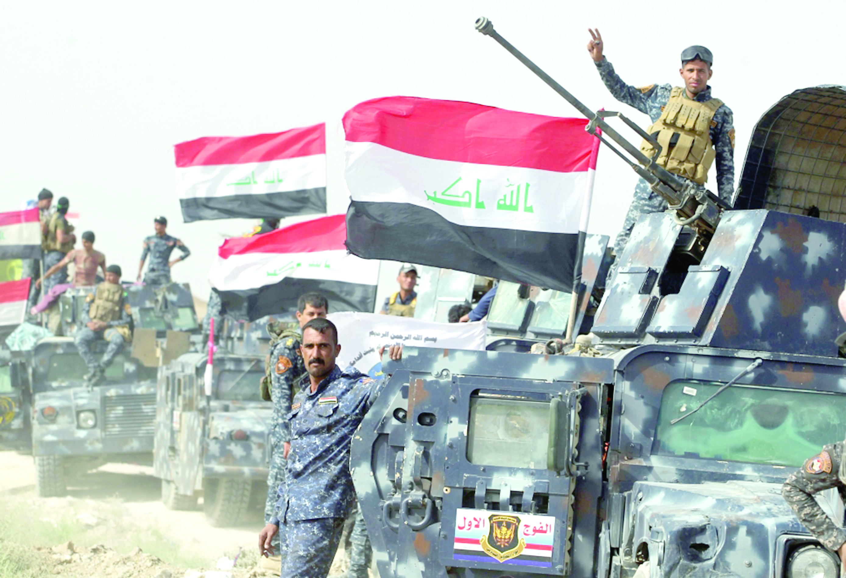 تقرير اخباري 
"تحرير الفلوجة" تنه ييومها الثالث بمحاولات تطويقها