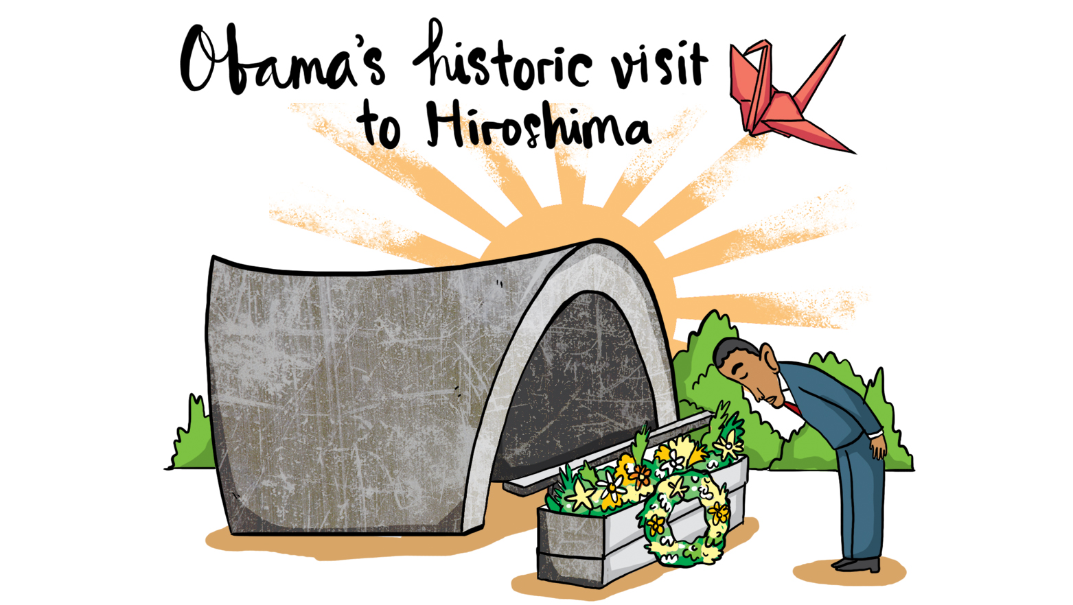 Obama's historic visit to Hiroshima