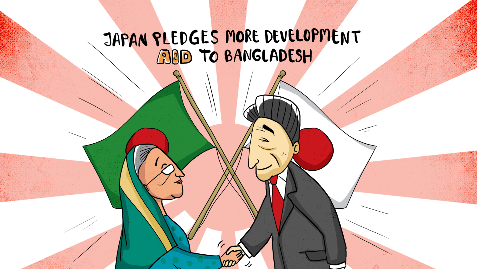 Japan pledges more development aid for Bangladesh