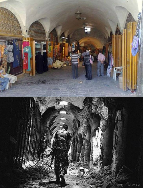 حلب السورية.. ما بُني خلال قرون دُمِرّّ بسنوات قليلة (صور مؤلمة + فيديو)