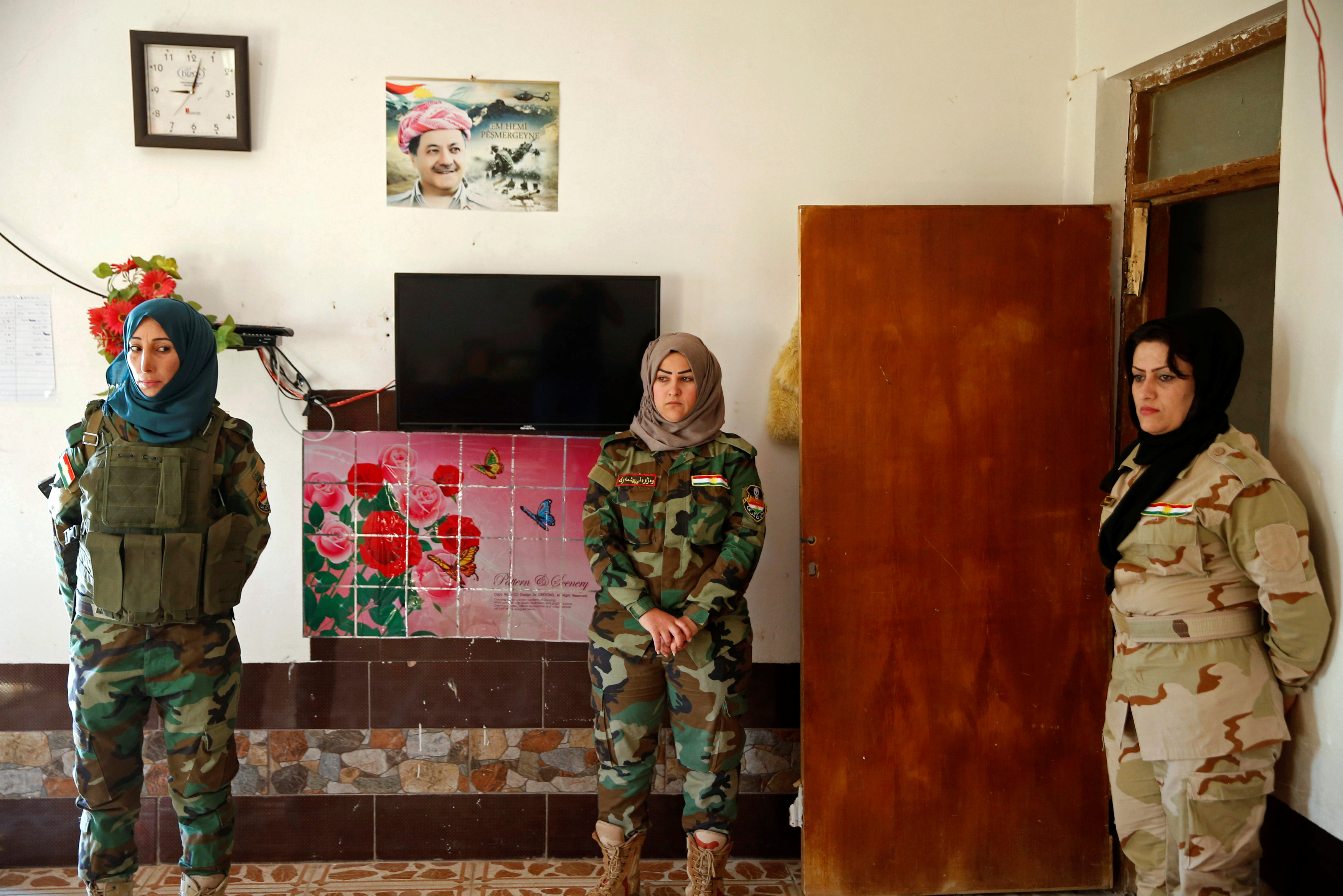 Iraq's all-female combat unit seeks revenge on IS militants