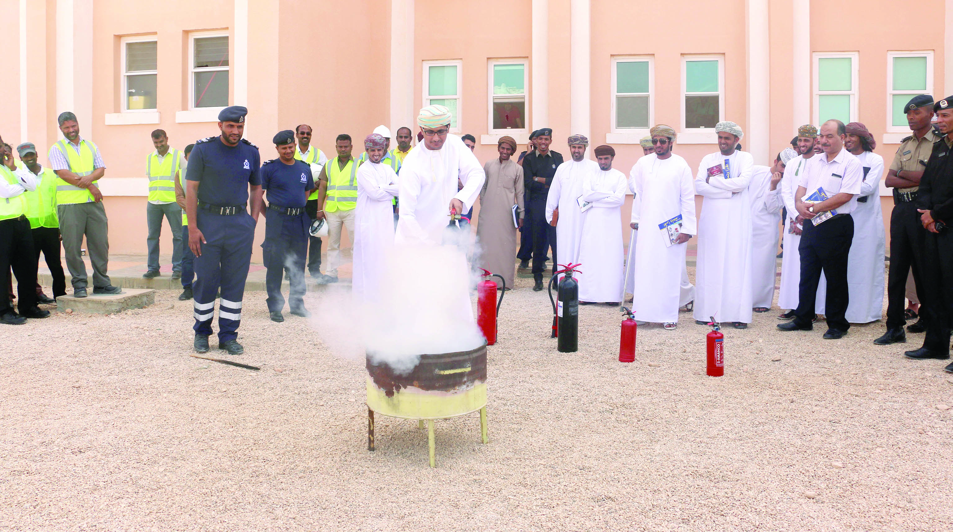 حلقة متقدمة في الأمن والسلامة بجامعة ظفار