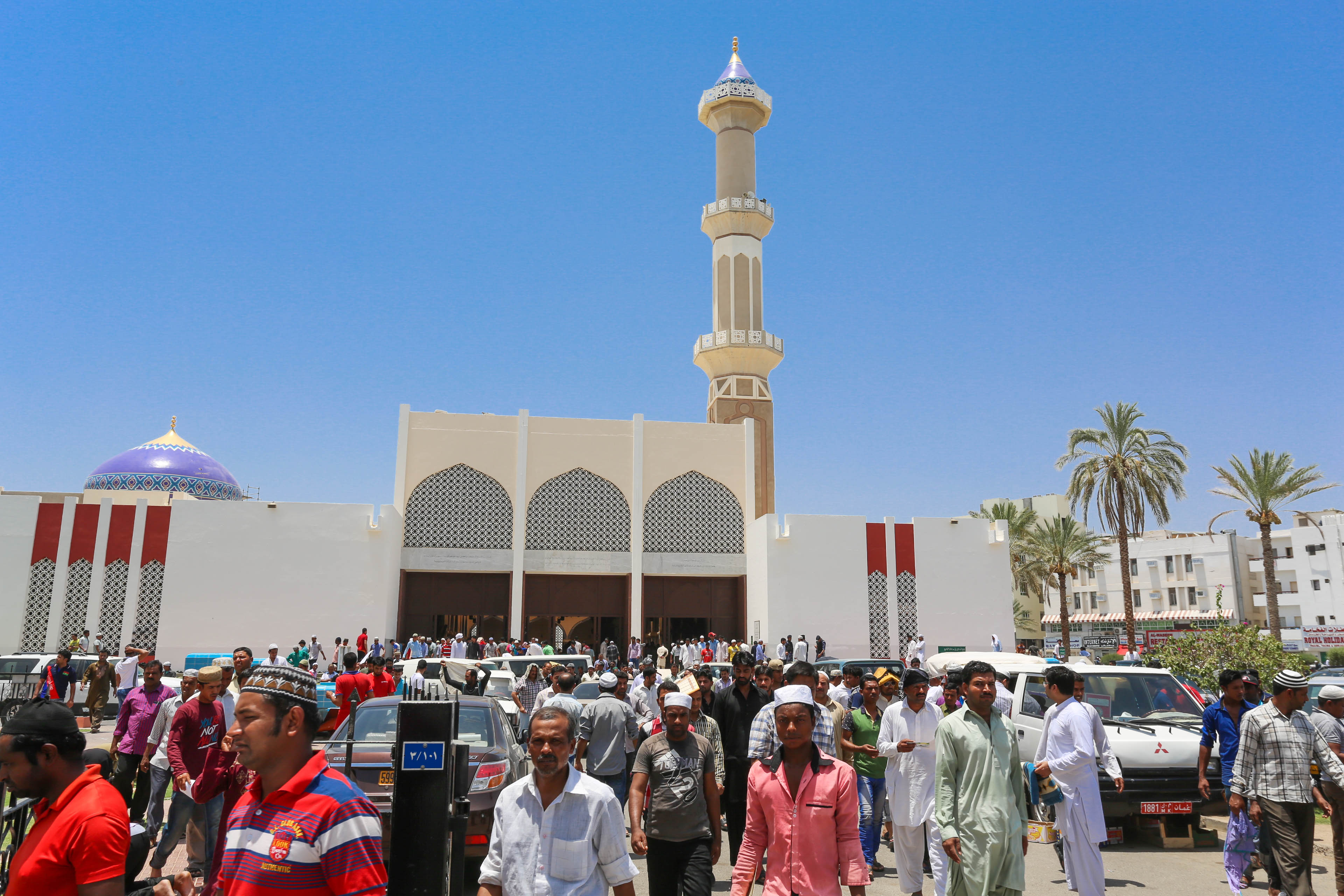 Ramadan's first Friday prayers in Oman