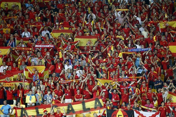 "الرقصة الحمراء".. أغنية المنتخب الأسباني في يورو 2016