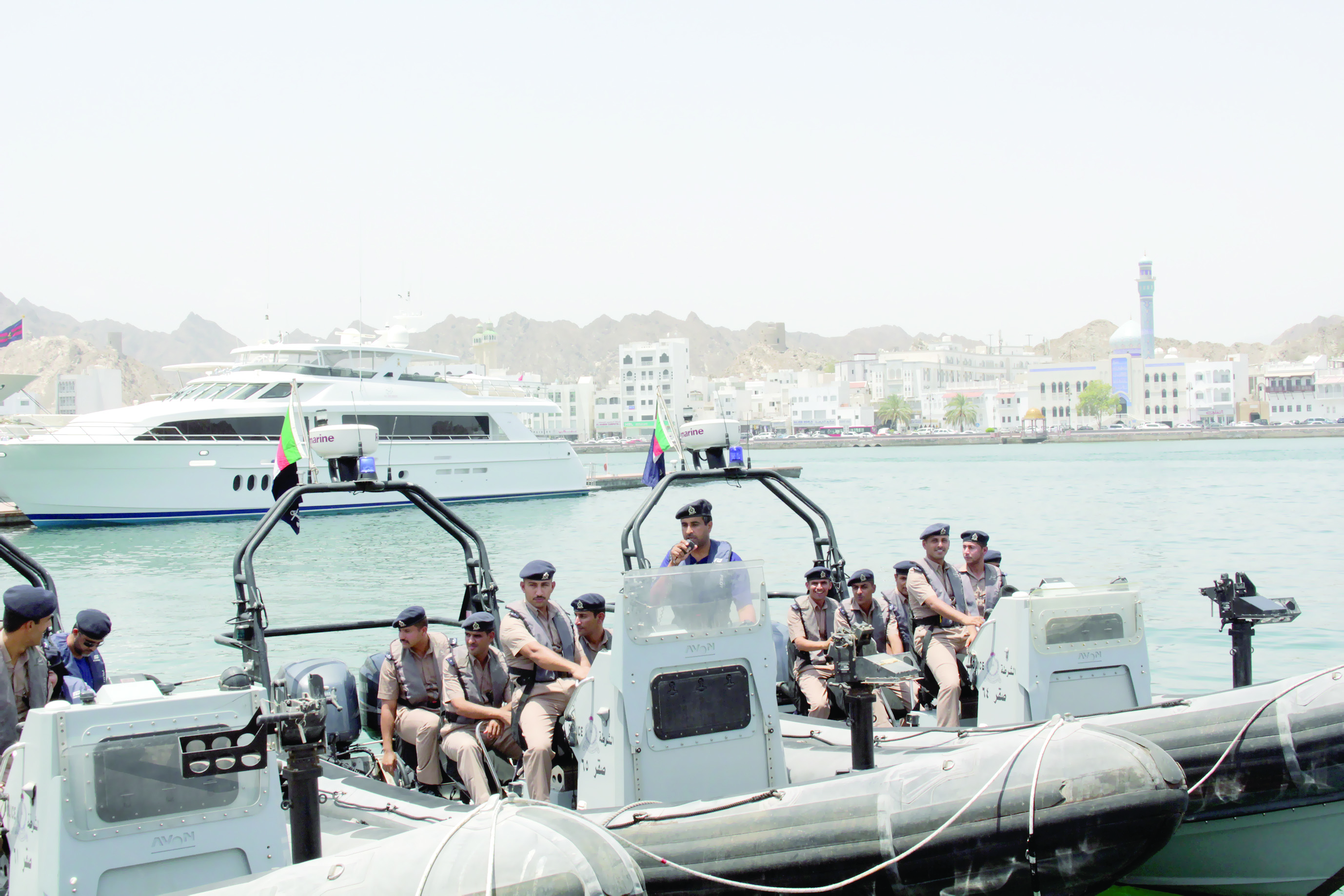 «تطبيقات عملية» لدفعة الضباطالمرشحين بخفر السواحل
