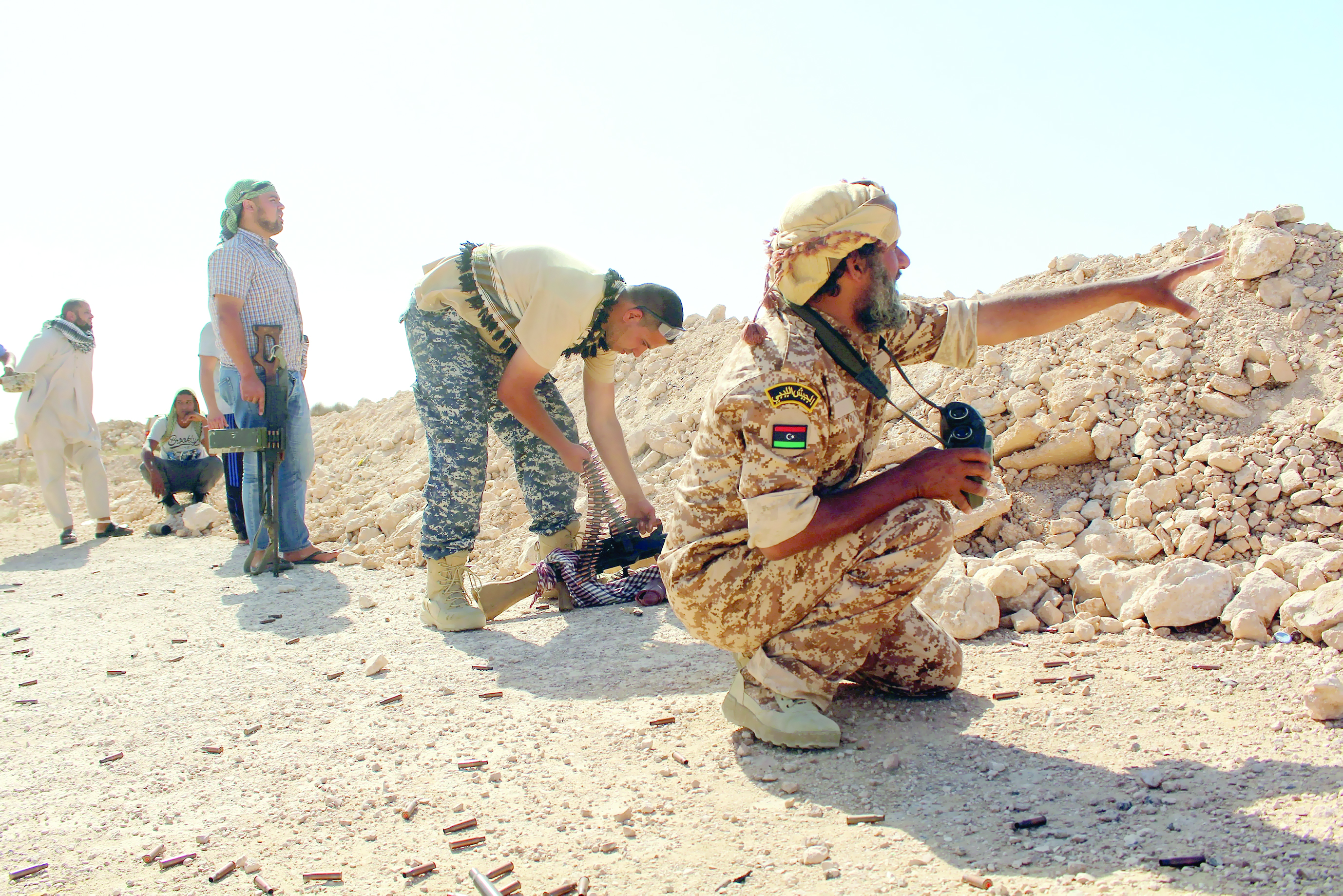 داعش يتراجع في سرت