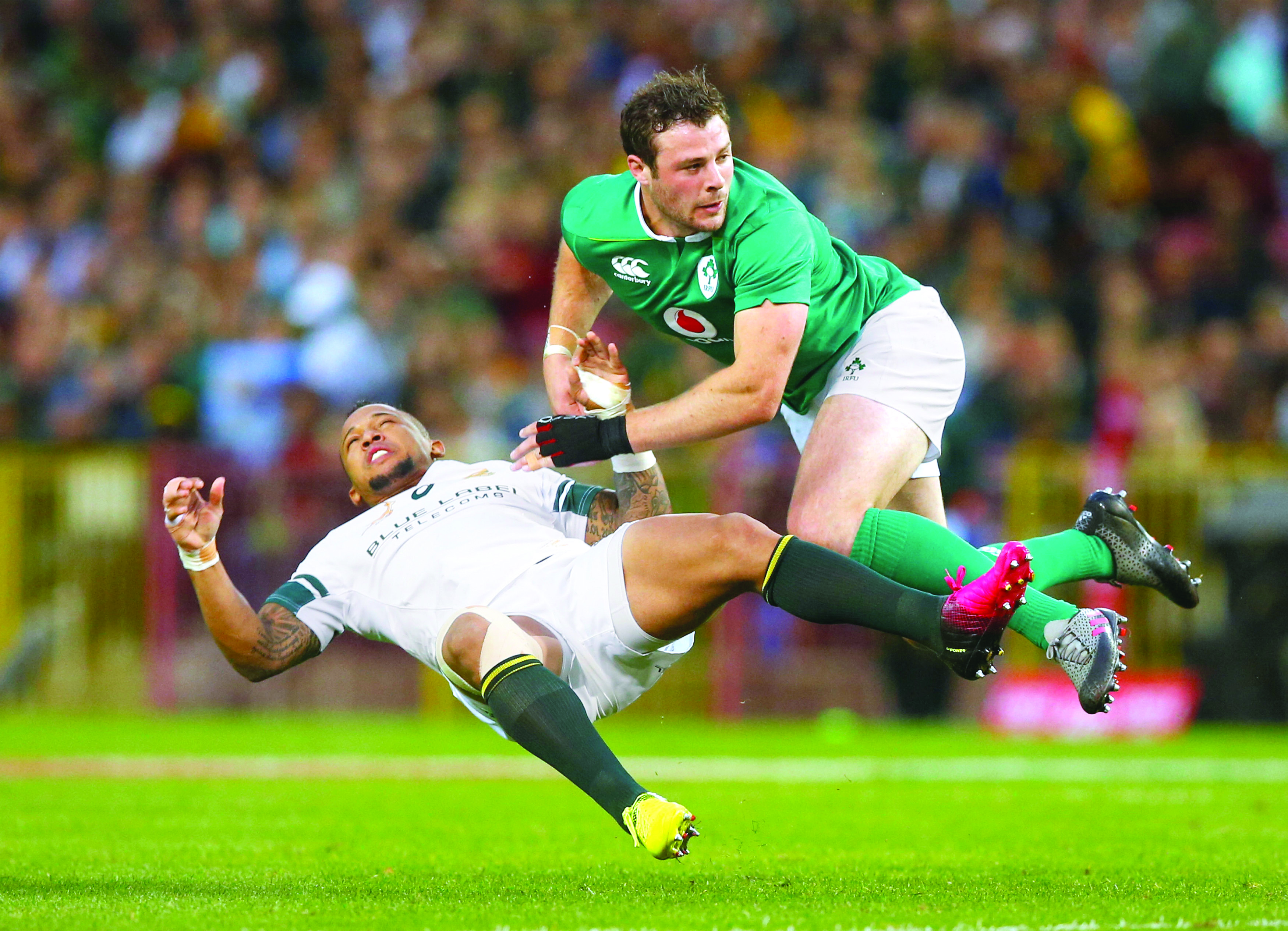 Rugby: Ireland write history in South Africa with 14 men
