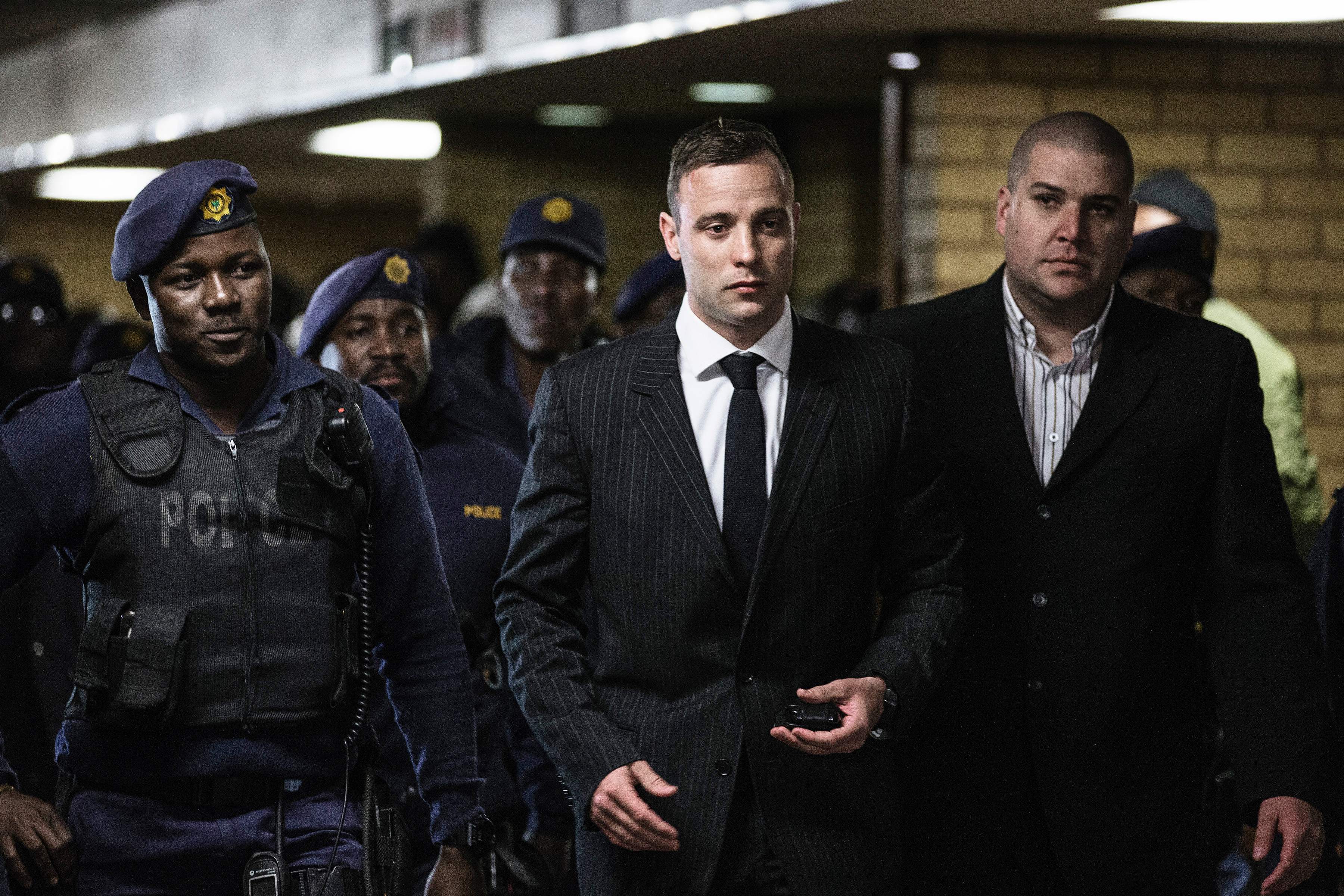 South Africa's Pistorius 'a broken man', psychologist tells sentencing hearing