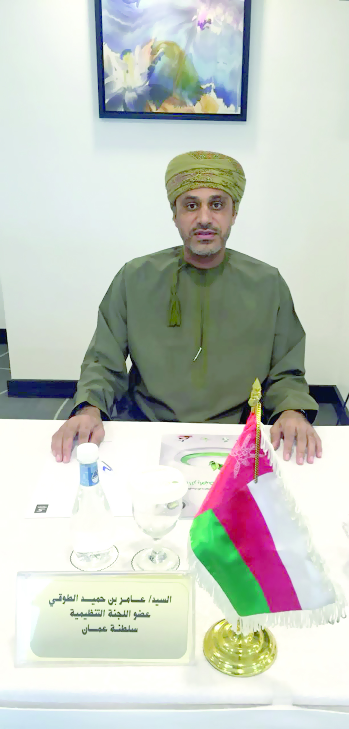 أمين سر اتحاد الطائرة يشاركفي اجتماعات الاتحادات الخليجية