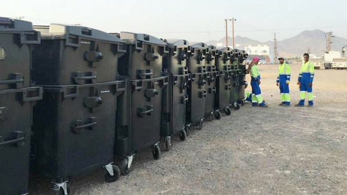 Oman gets new garbage containers