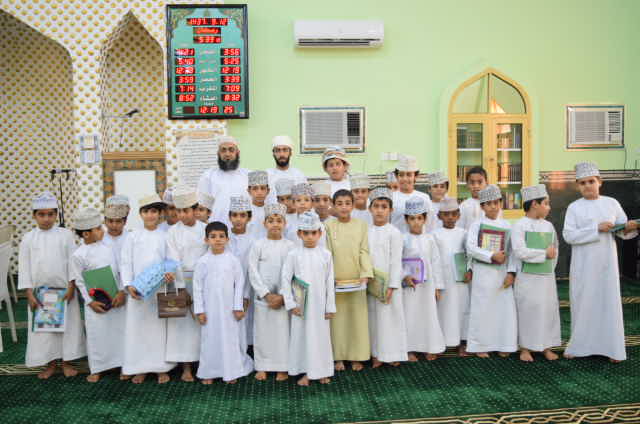 "الجامعة المحمدية " فعالية بجامع أهل الصفة بصحار