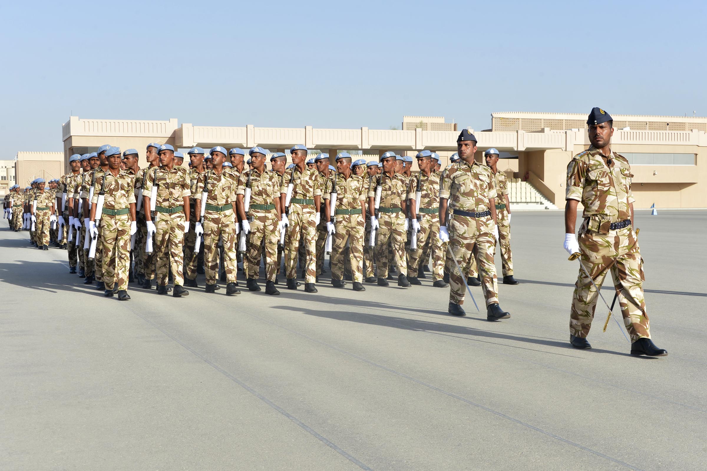 تخريج دفعة من الجنود الجويين المستجدين بسلاح الجو السلطاني العماني