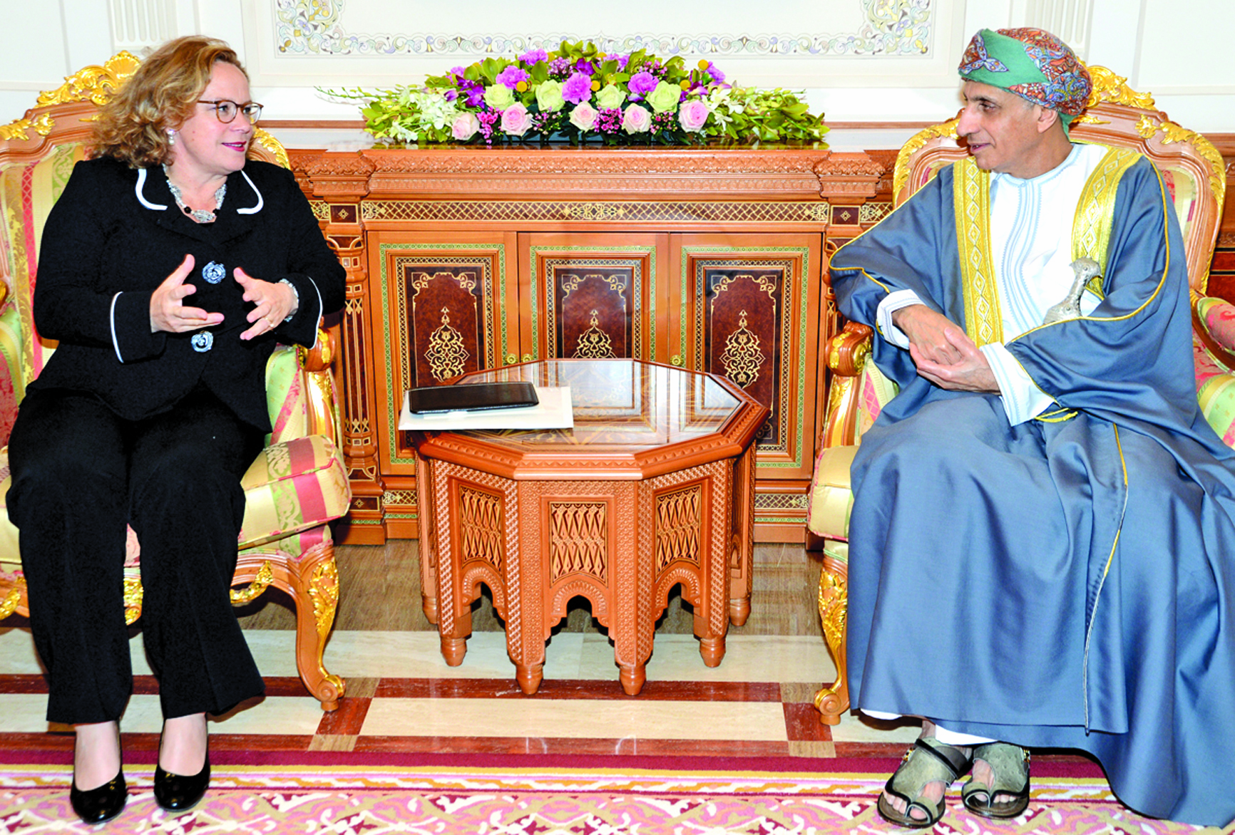 His Majesty Sultan Qaboos receives message from King of the Netherlands