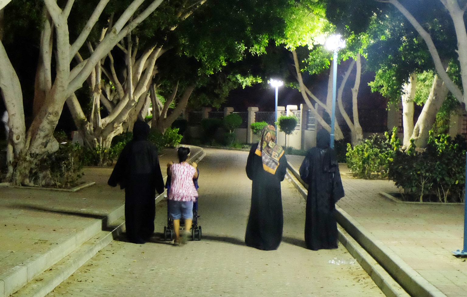 مادة صحفية حول ممرات المشاه 	والتنزه بمسقط ...