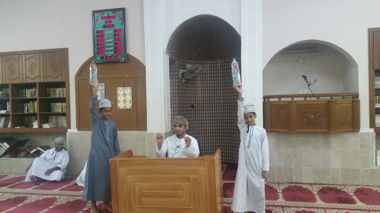 "هكذا هي الحياة" محاضرة بجامع المسفاة بالرستاق
